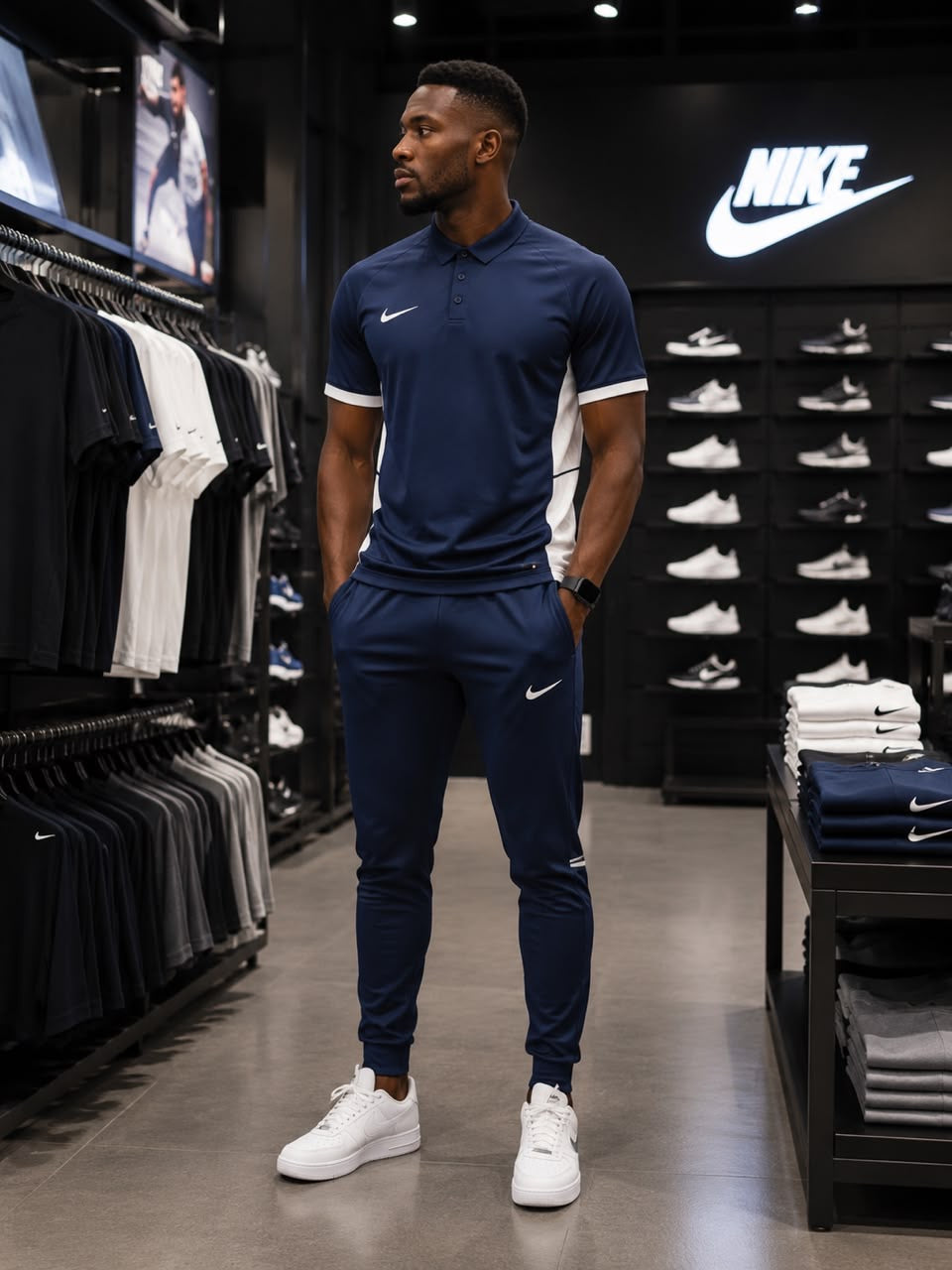 Ensemble survêtement sport NIKE : Qualité Premium