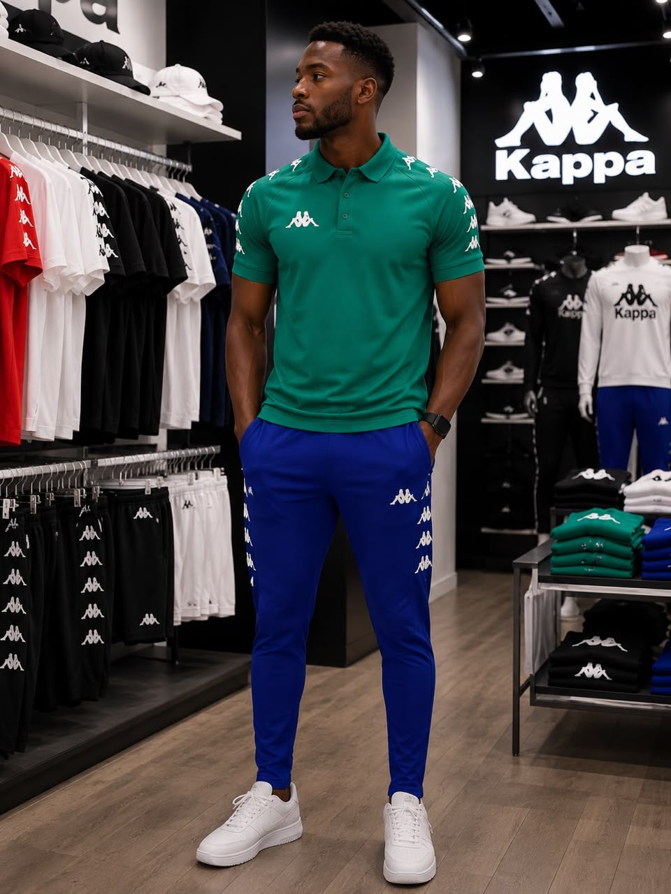 Ensemble survêtement sport Kappa : Qualité Premium