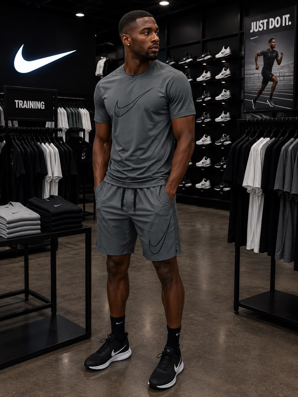 Ensemble Survêtement Short Nike