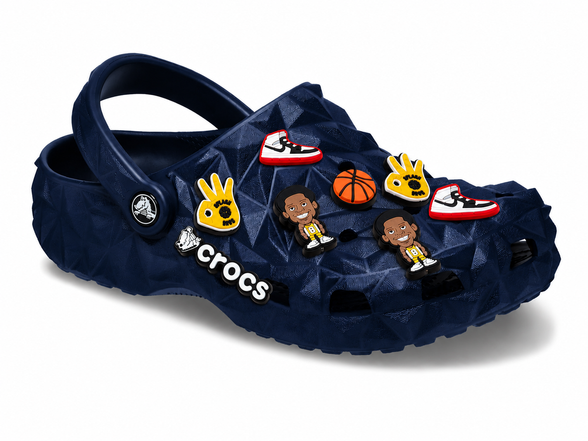 Crocs Clogs Vista Yukon Stichers 🤞🏀🤷♂️