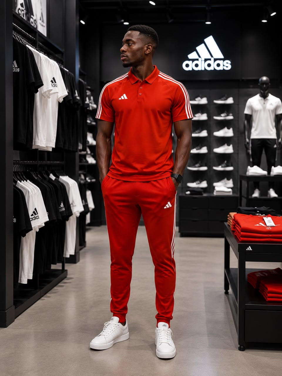 Ensemble survêtement sport ADIDAS : Qualité Premium
