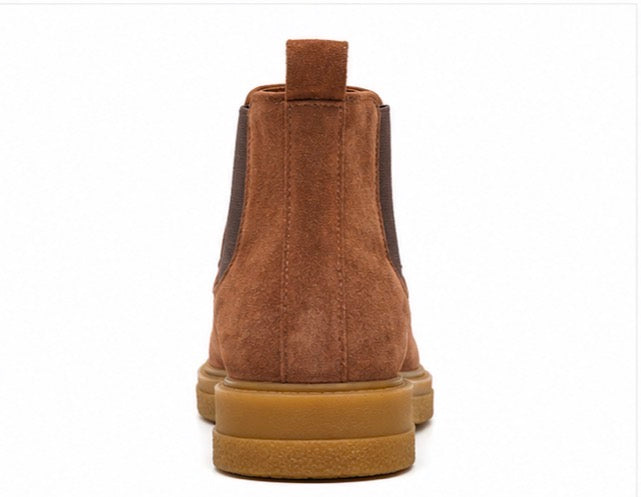 Bottines Chelsea cuir Suède