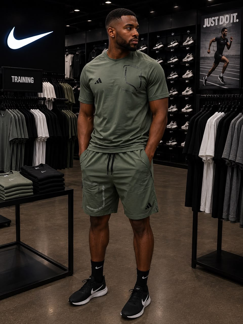 Ensemble Survêtement Short Nike