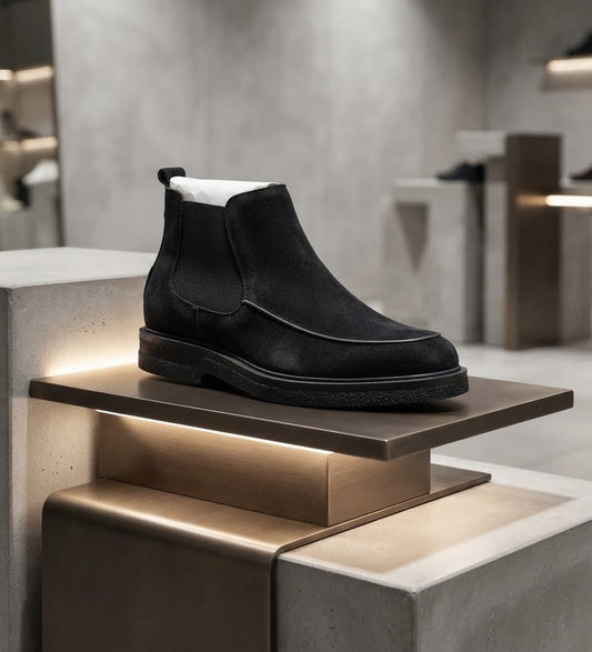 Bottines Chelsea cuir Suède