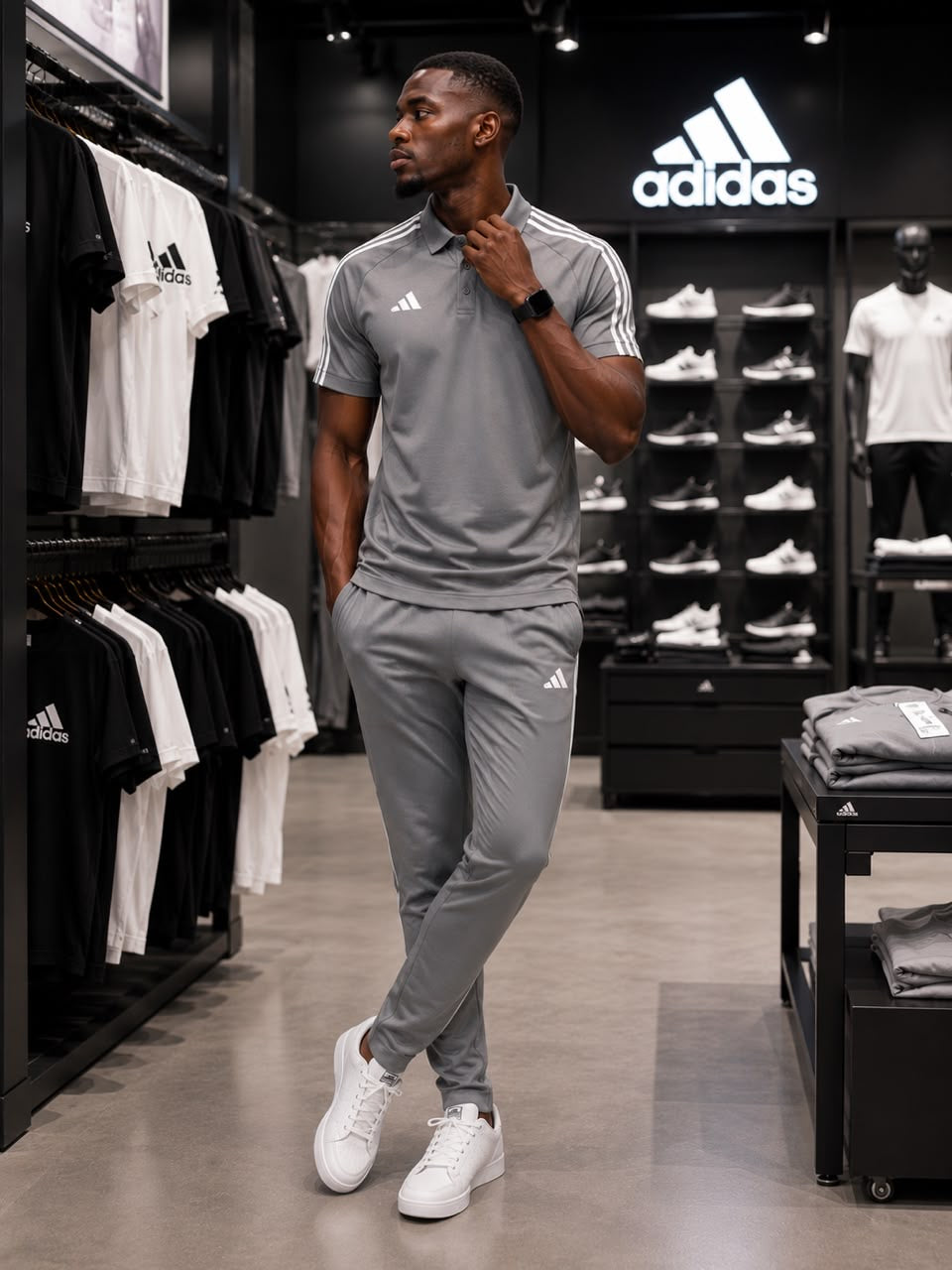 Ensemble survêtement sport ADIDAS : Qualité Premium