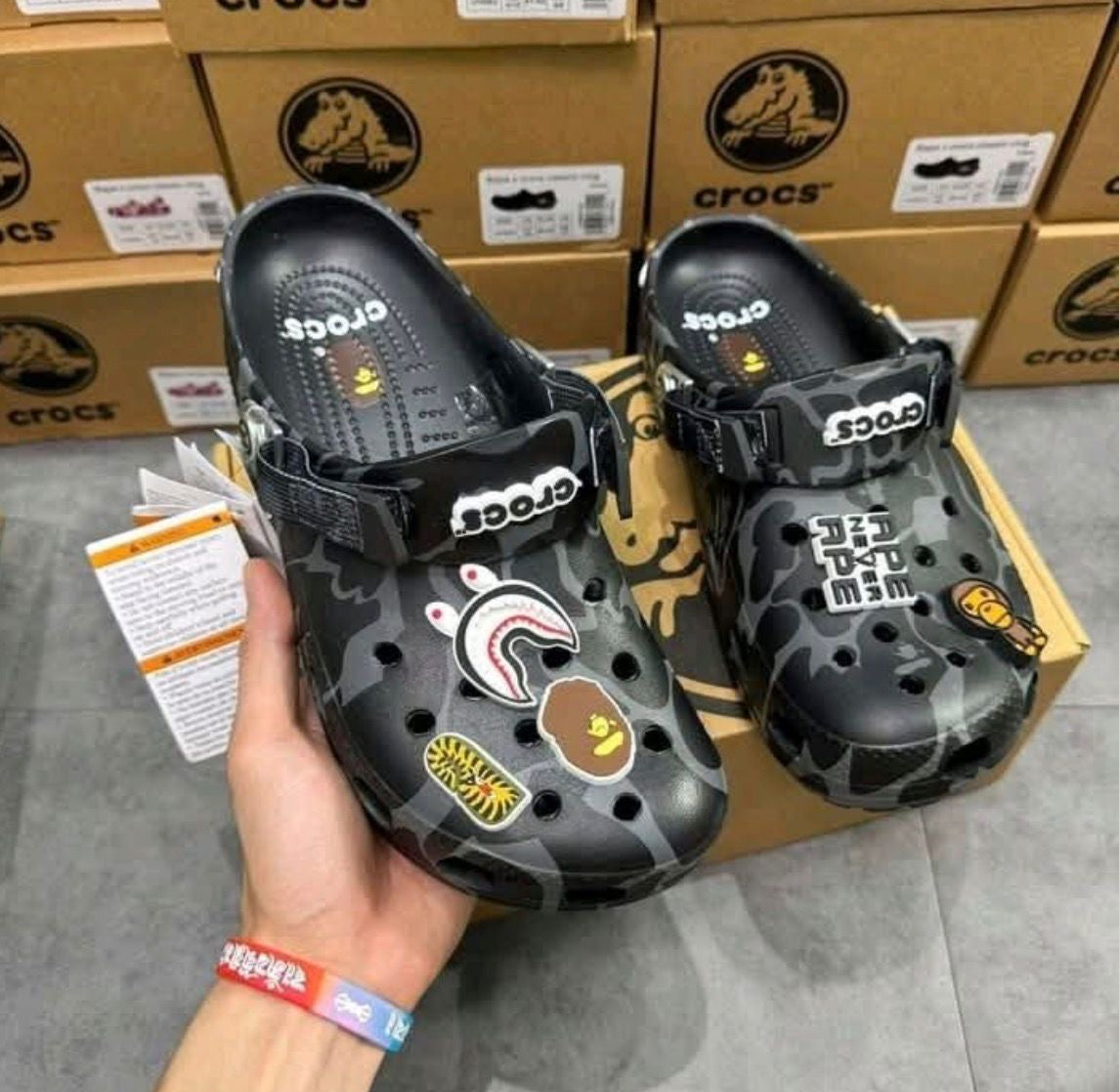 CROCS BAPE Clog authentique