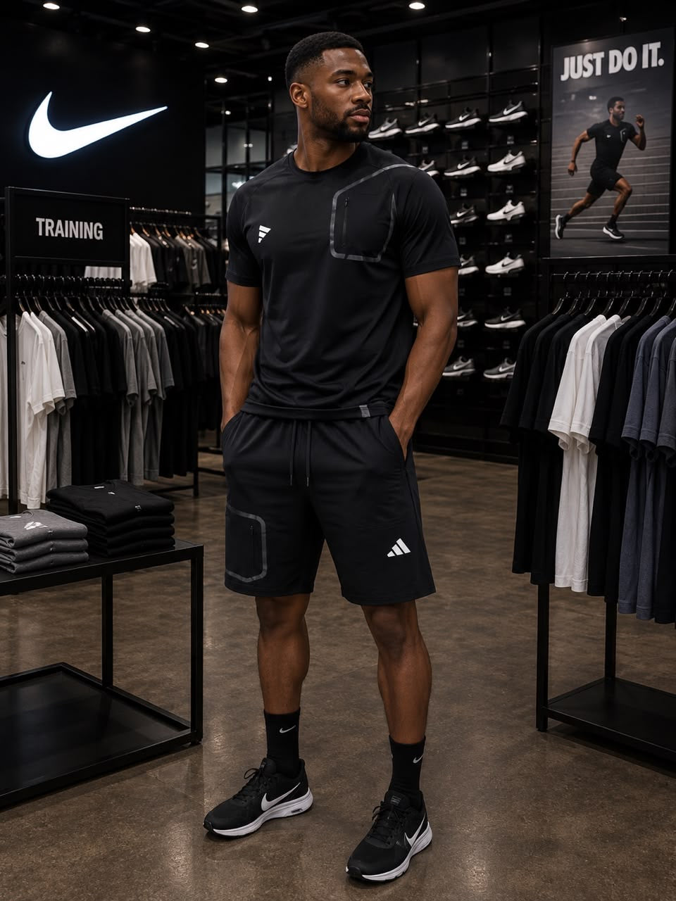 Ensemble Survêtement Short Nike