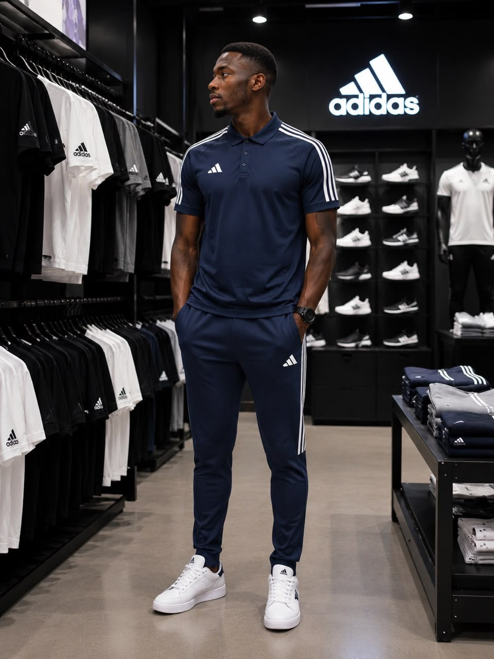 Ensemble survêtement sport ADIDAS : Qualité Premium