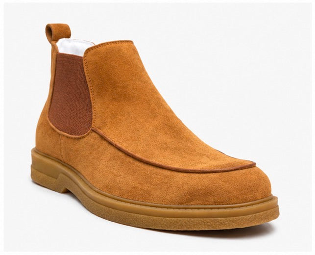 Bottines Chelsea cuir Suède