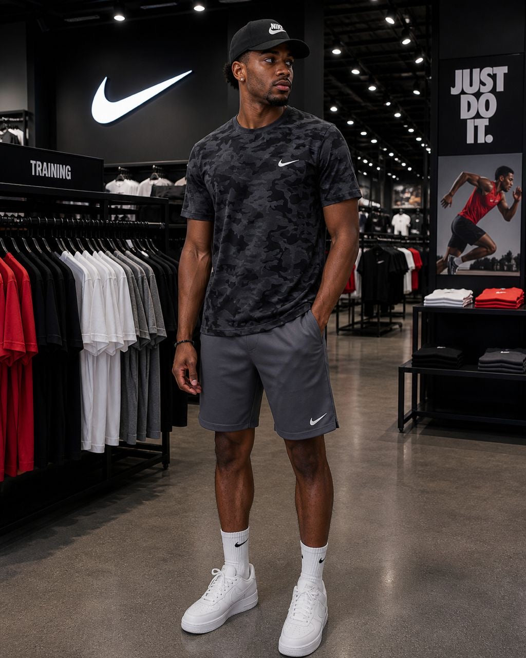 Ensemble survêtement short sport : Qualité Premium
