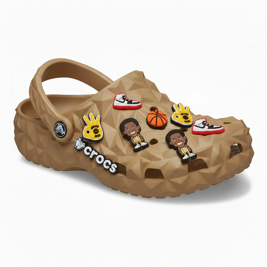 Crocs Clogs Vista Yukon Stichers 🤞🏀🤷‍♂️