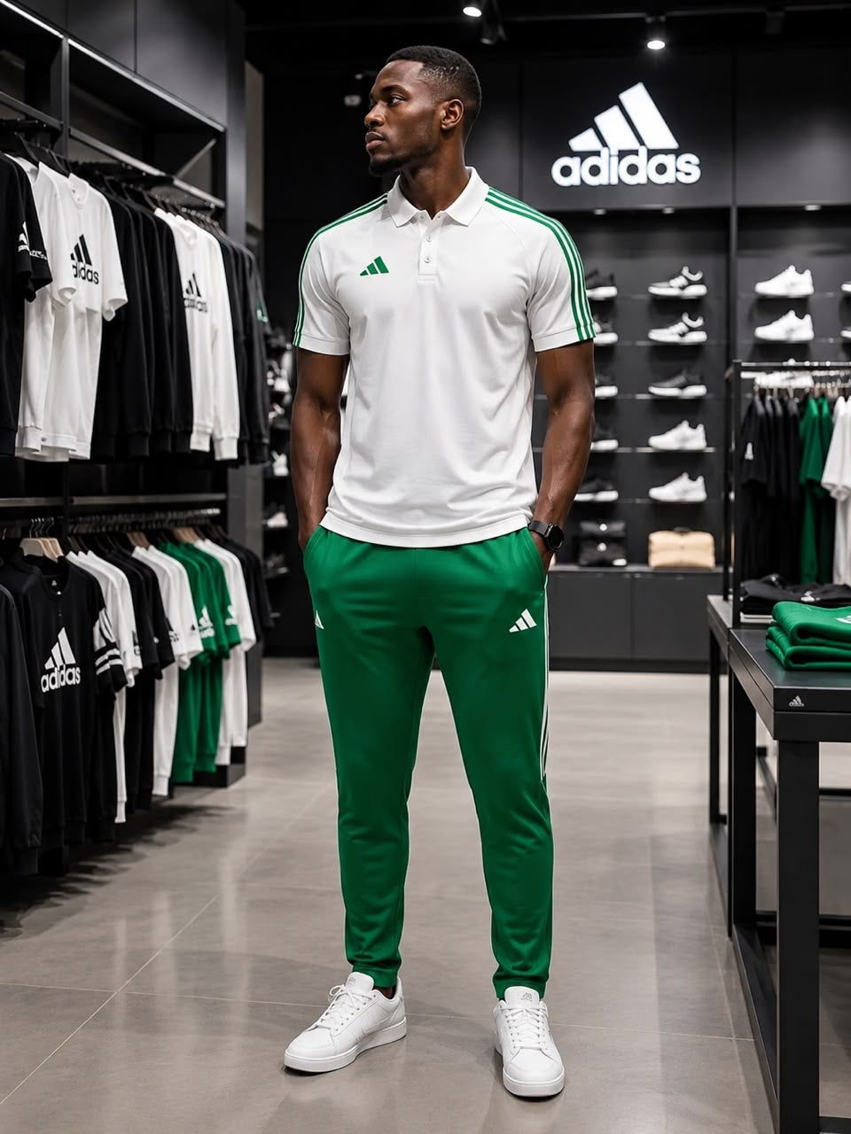 Ensemble survêtement sport ADIDAS : Qualité Premium