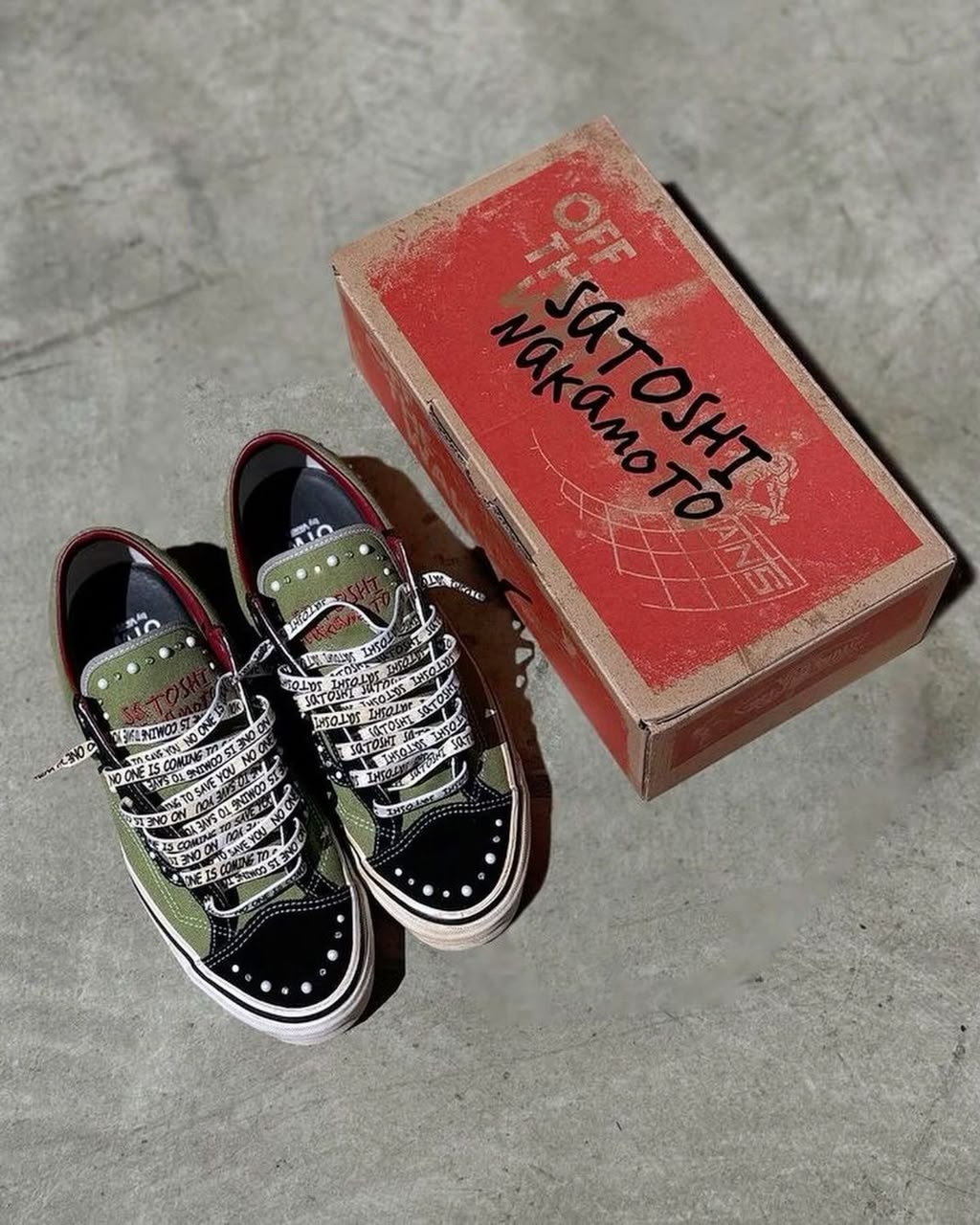 VANS  OTW x Satoshi Nakamoto Old Skool