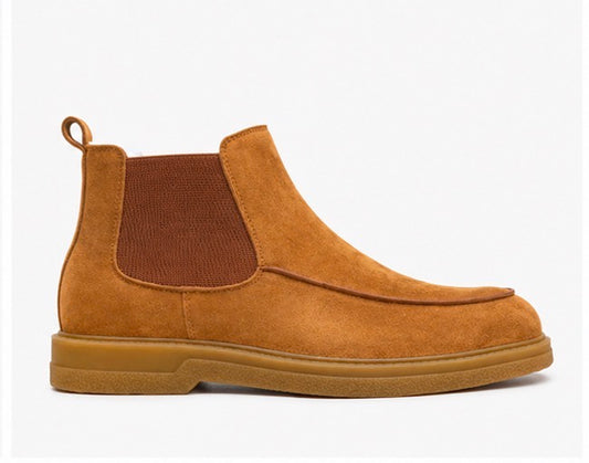 Bottines Chelsea cuir Suède