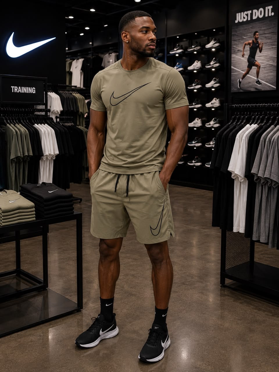 Ensemble Survêtement Short Nike