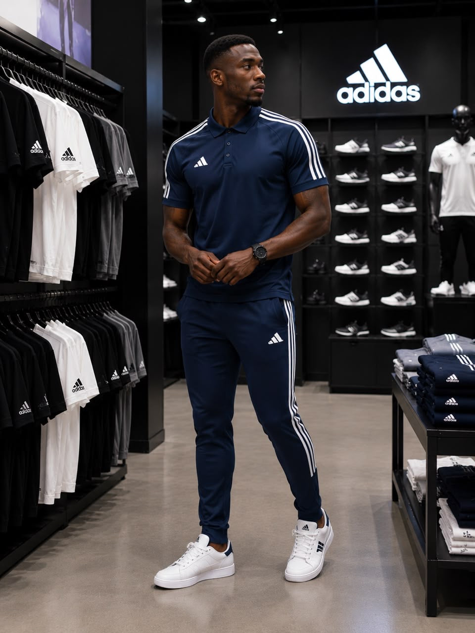 Ensemble survêtement sport ADIDAS : Qualité Premium