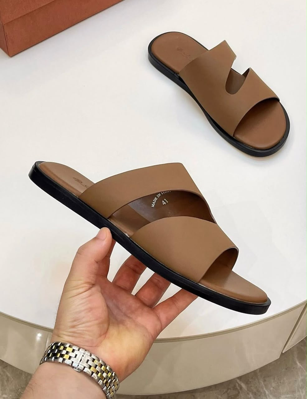 Sandales de Luxe Loro Piana Original