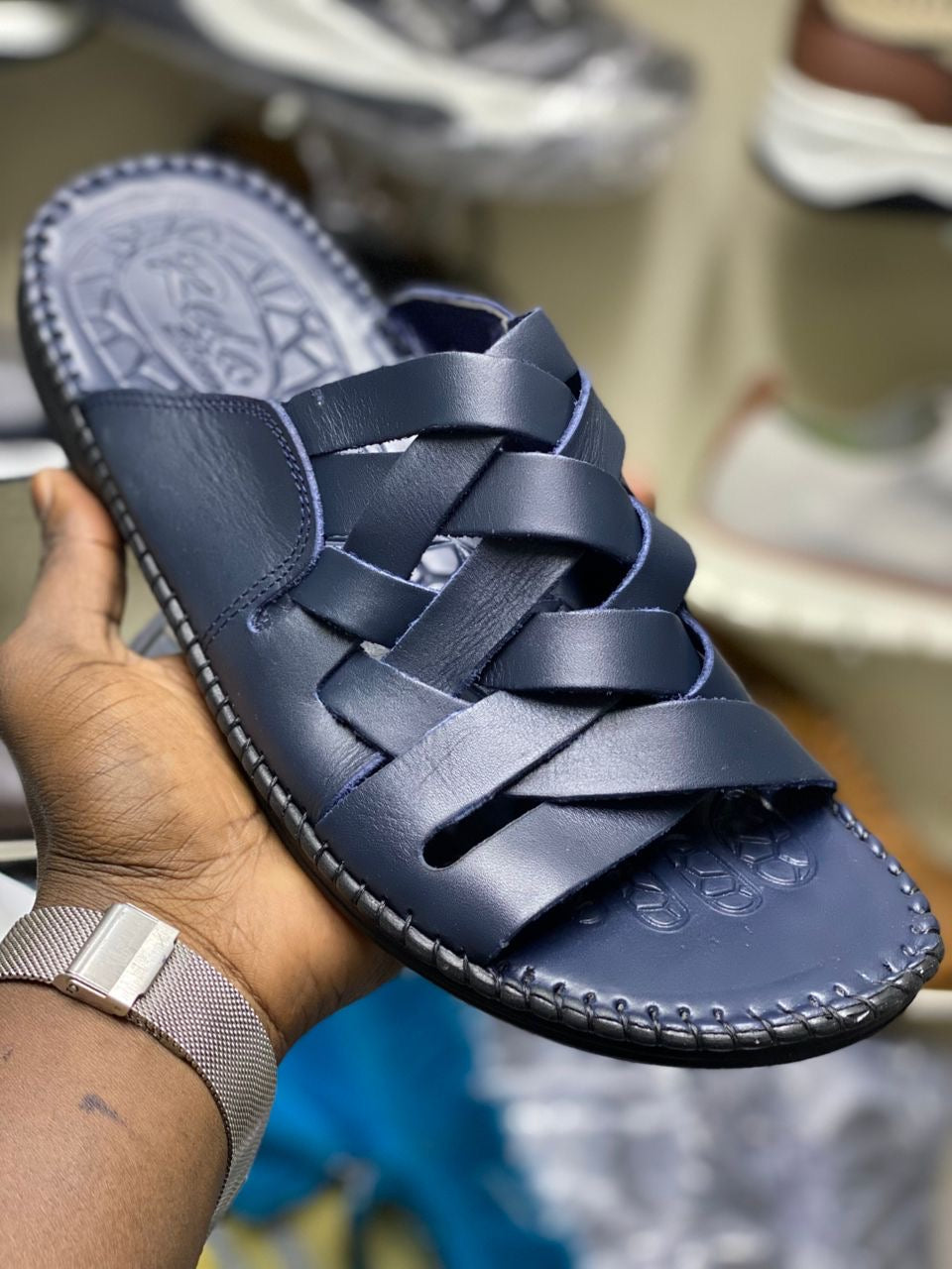 Sandales Orthopédiques en Cuir authentique