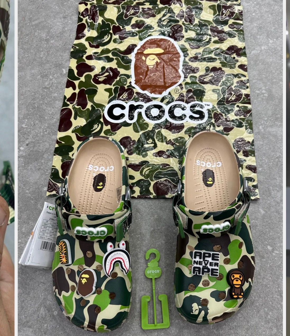 CROCS BAPE Clog authentique