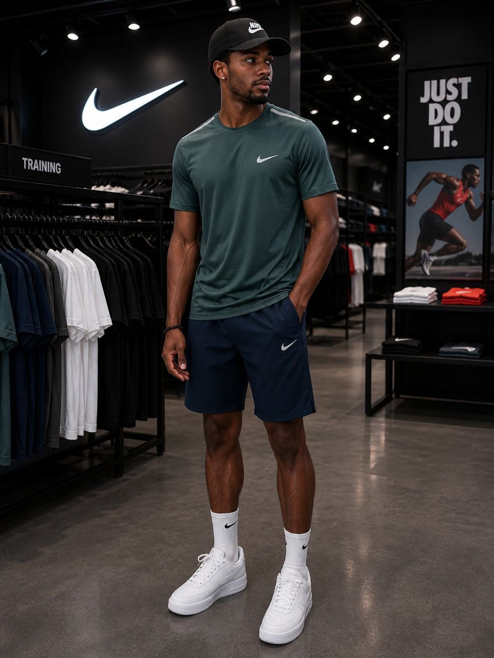 Ensemble survêtement short sport : Qualité Premium