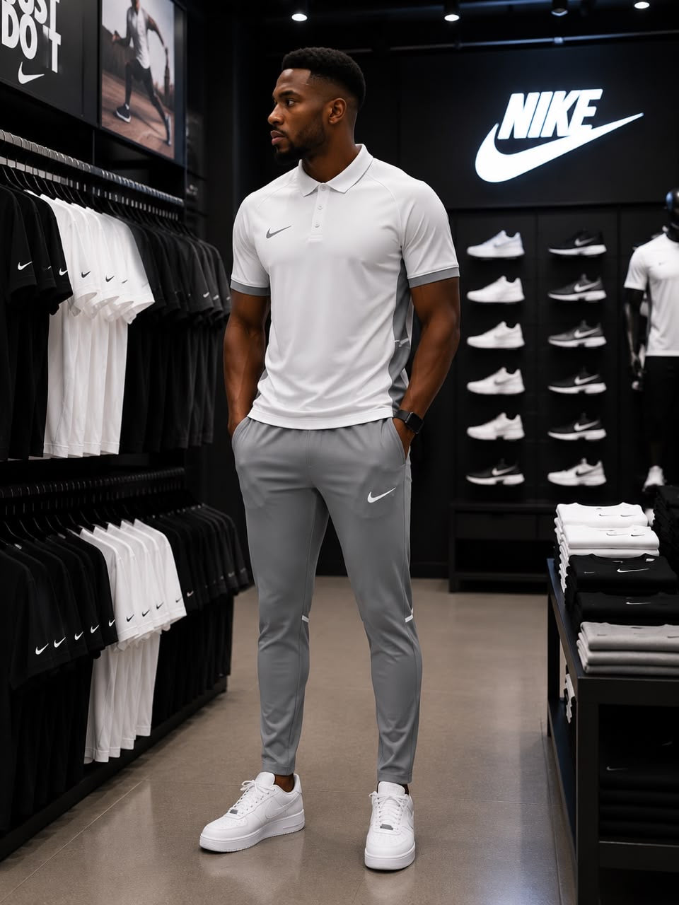 Ensemble survêtement sport NIKE  : Qualité Premium