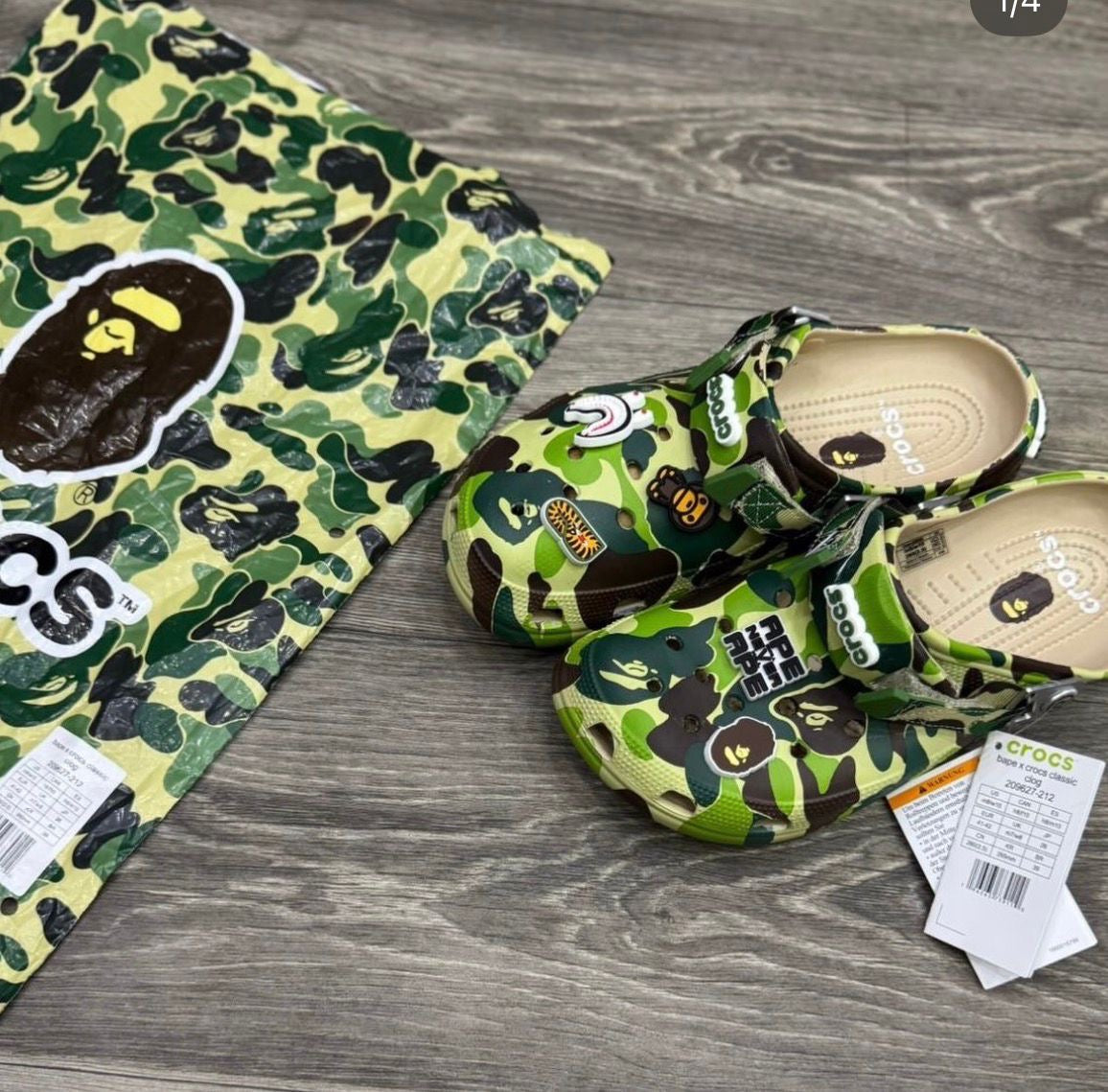 CROCS BAPE Clog authentique
