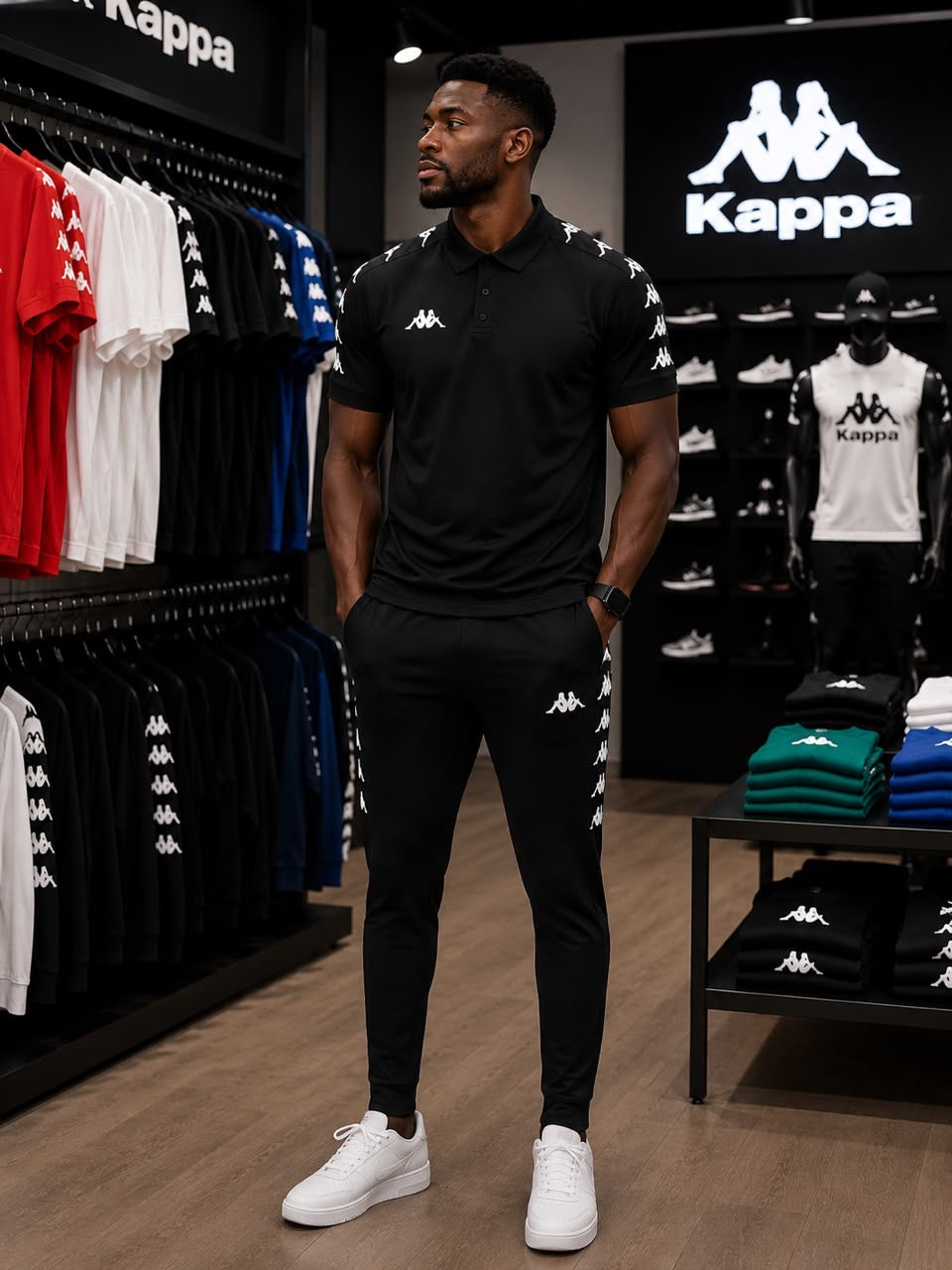 Ensemble survêtement sport Kappa : Qualité Premium