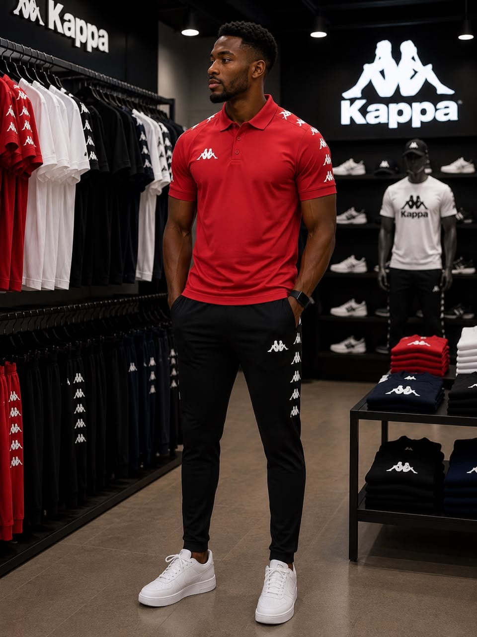 Ensemble survêtement sport Kappa : Qualité Premium