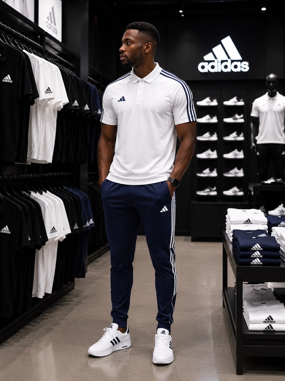 Ensemble survêtement sport ADIDAS : Qualité Premium