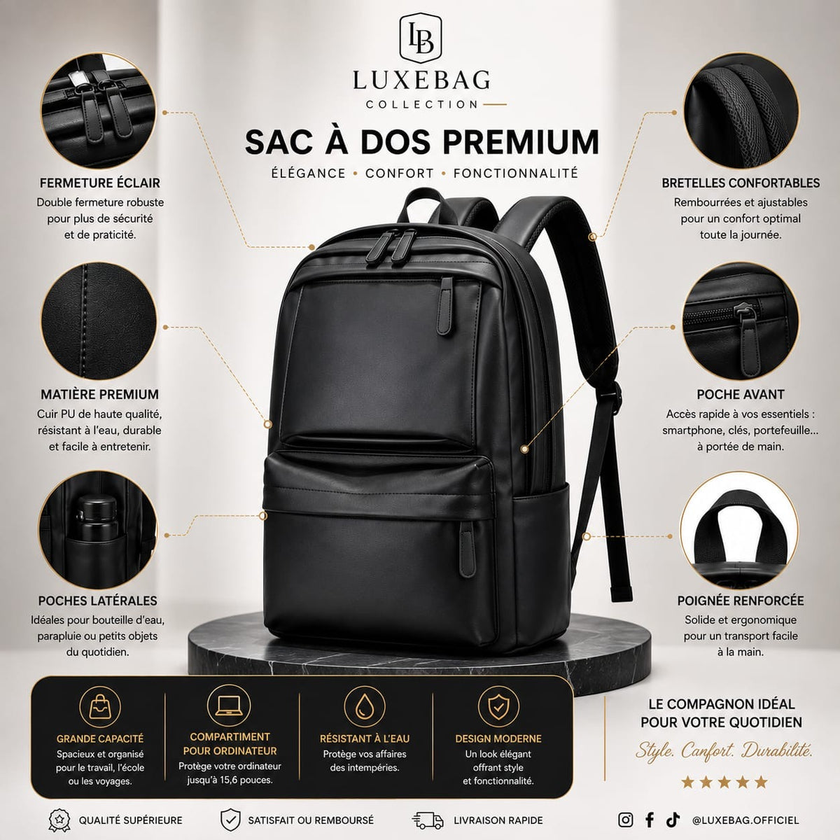 Sacs à Dos en cuir