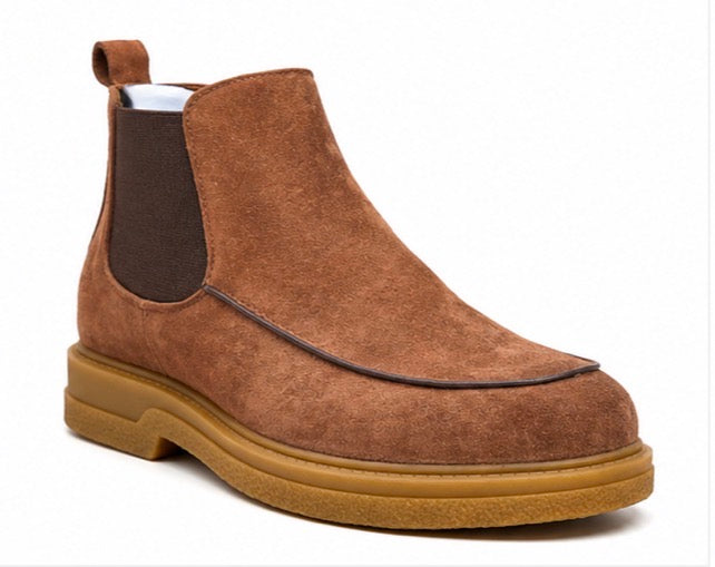 Bottines Chelsea cuir Suède