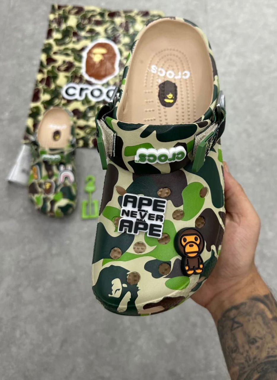 CROCS BAPE Clog authentique