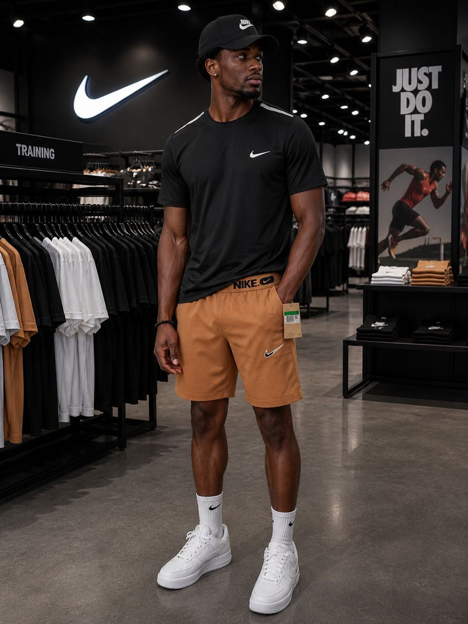 Ensemble survêtement short sport : Qualité Premium