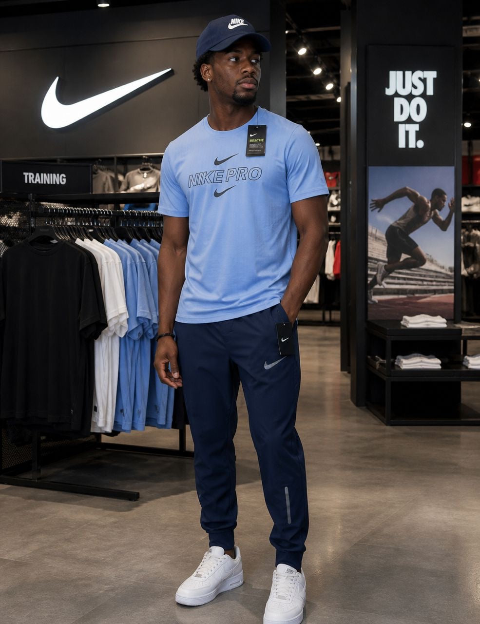 Ensemble survêtement Sport Nike Pro : Qualité Premium