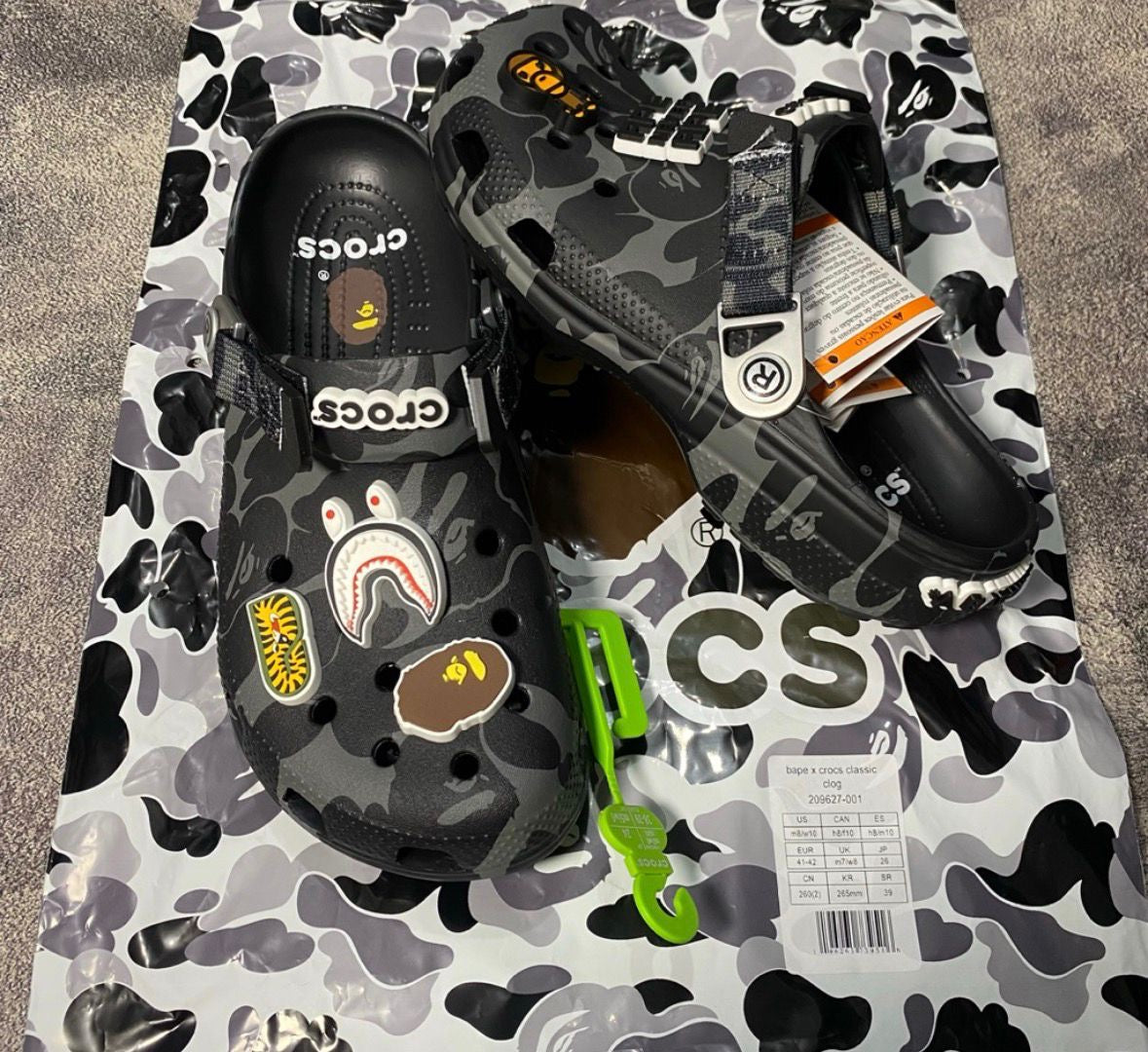 CROCS BAPE Clog authentique