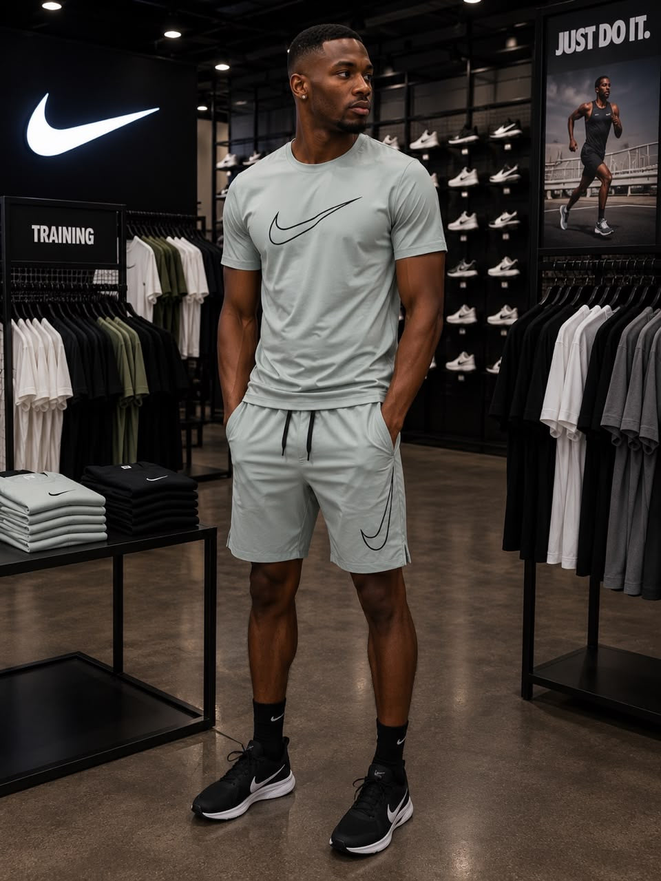 Ensemble Survêtement Short Nike