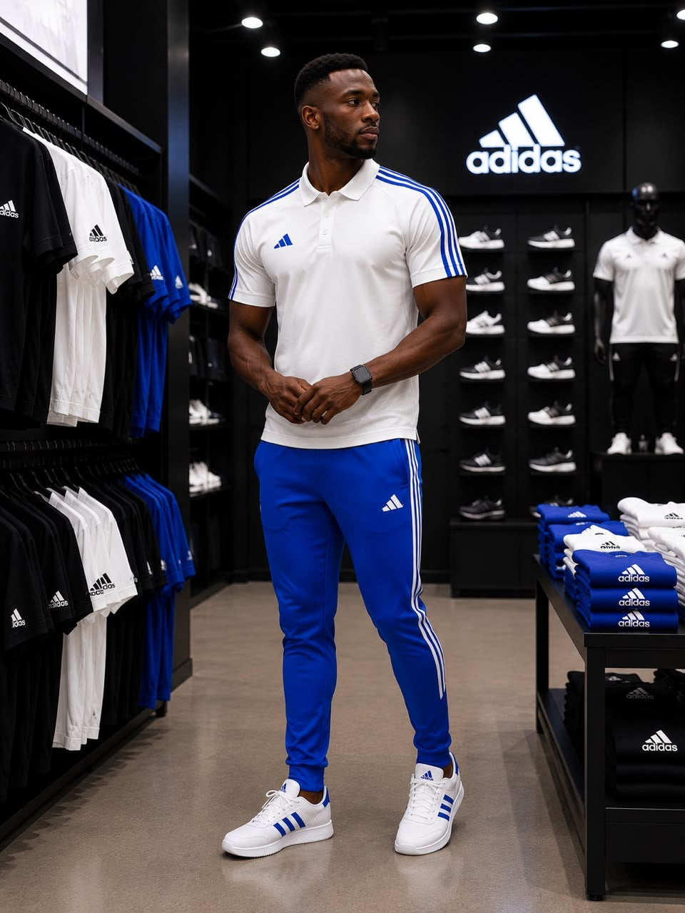 Ensemble survêtement sport ADIDAS : Qualité Premium