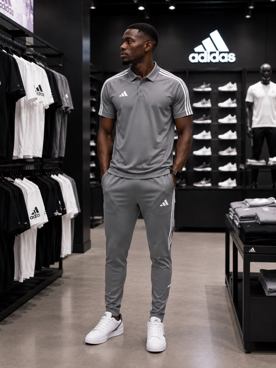 Ensemble survêtement sport ADIDAS : Qualité Premium