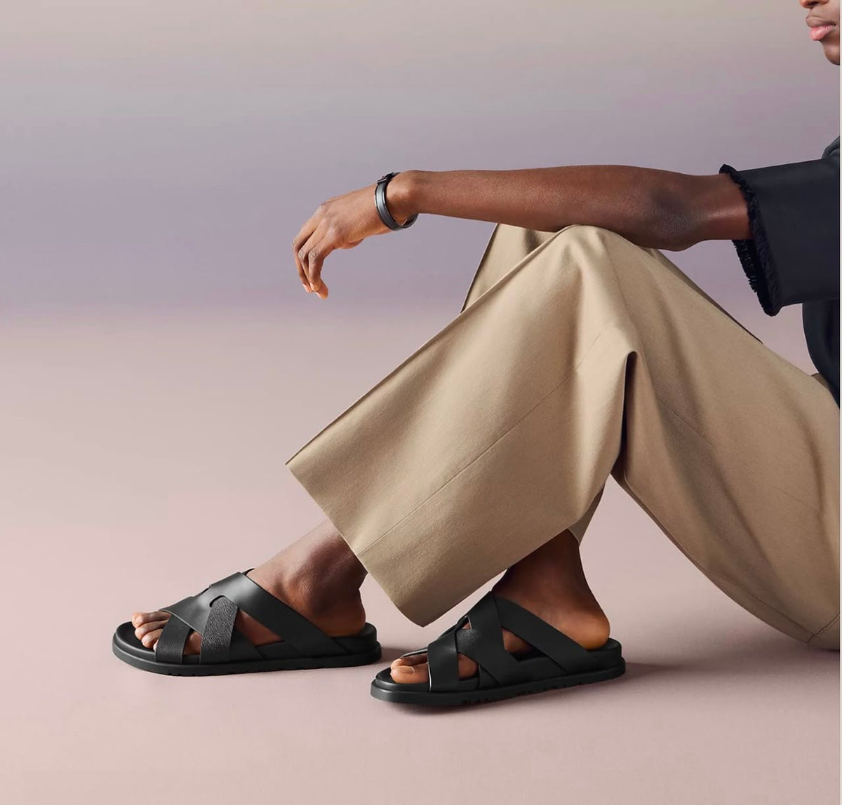 Sandales Hermès classique