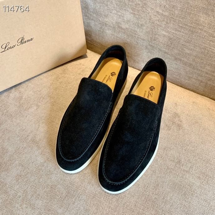 Mocassins Loro Piana Dain Cuir original